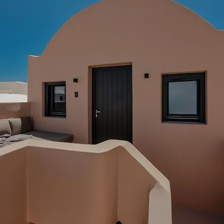 בית נופש Akri Santorini With Heated Jacuzzi
